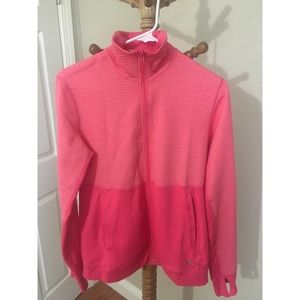 Pink Adidas Athletic Zipper Jacket